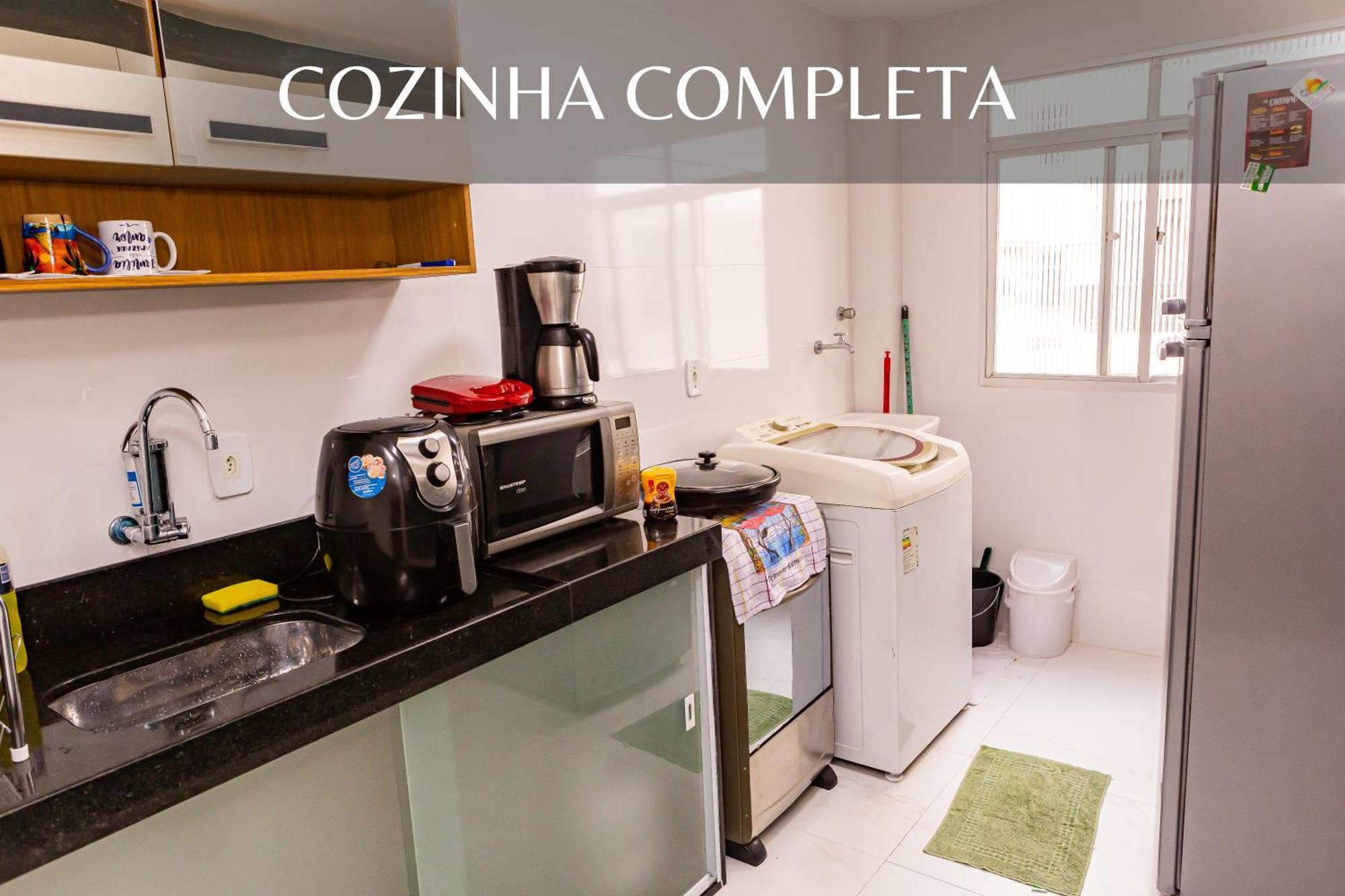 Apartamento Completo - O Melhor Custo X Beneficio Pertinho De Tudo - 3 Minutos A Pe Da Praia Гуарапари Екстериор снимка